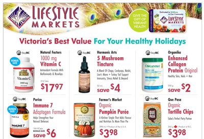 Lifestyle Markets Flyer December 3 to 21