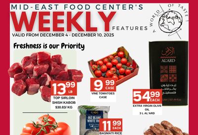 Mid-East Food Centre Flyer December 4 to 10