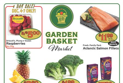 The Garden Basket Flyer December 4 to 10