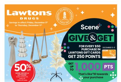Lawtons Drugs (NS) Flyer December 5 to 11