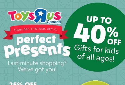 Toys R Us Flyer December 4 to 17