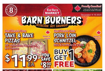 Red Barn Market Flyer December 4 to 10