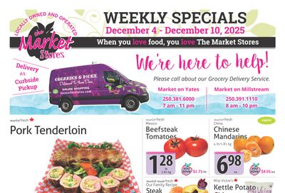 The Market Stores Flyer December 4 to 10