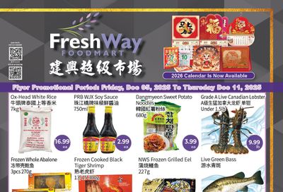 FreshWay Foodmart Flyer December 5 to 11