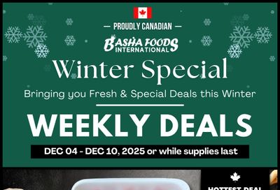 Basha Foods International Flyer December 4 to 10