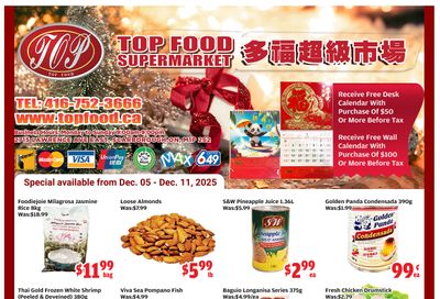 Top Food Supermarket Flyer December 5 to 11