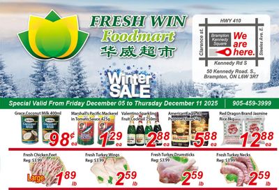 Fresh Win Foodmart Flyer December 5 to 11
