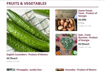 Mike Dean Local Grocer Flyer December 4 to 11