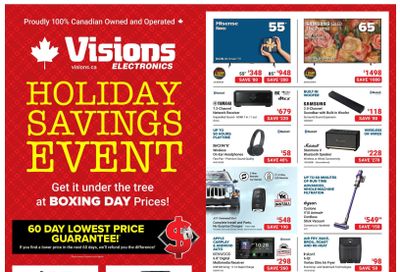Visions Electronics Flyer December 5 to 11