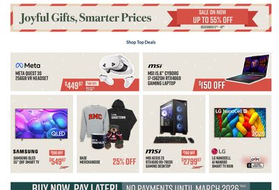 Canex Flyer December 5 to 18