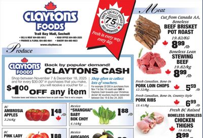 Claytons Heritage Market Flyer December 5 to 11