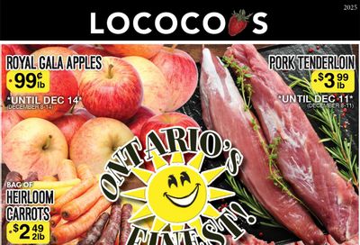 Lococo's Flyer December 8 to 11