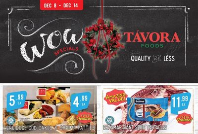 Tavora Foods Flyer December 8 to 14