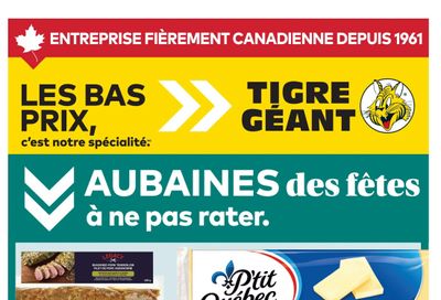 Tigre Géant Flyer December 10 to 16