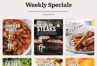 Meridian Farm Market Flyer December 4 to 10