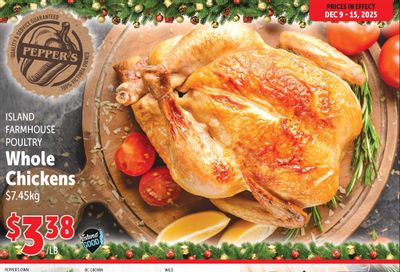 Pepper's Foods Flyer December 9 to 15