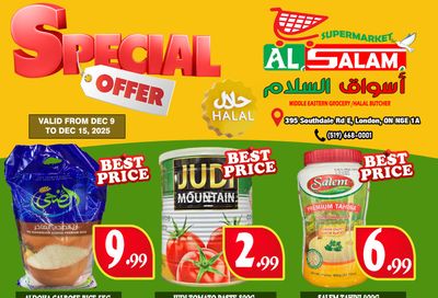 Al-Salam Supermarket Flyer December 9 to 15