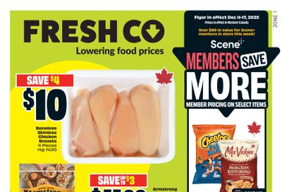 FreshCo (West) Flyer December 11 to 17