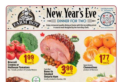 Farm Boy Flyer December 11 to 17