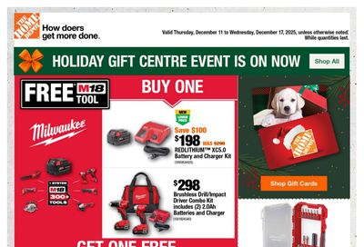 Home Depot (BC) Flyer December 11 to 17