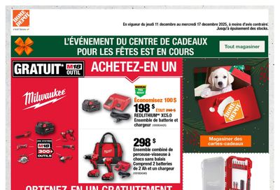 Home Depot (QC) Flyer December 11 to 17