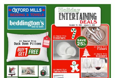 Oxford Mills Flyer December 10 to January 6