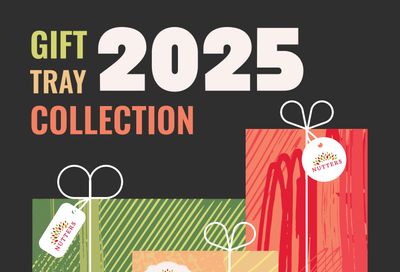 Nutters Everyday Naturals Gift Tray Flyer December 1 to 31