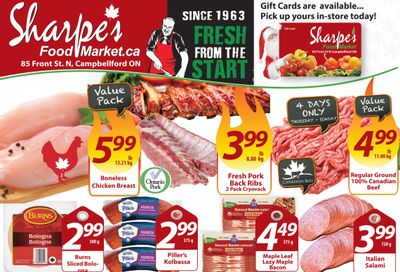 Sharpe's Food Market Flyer December 11 to 17