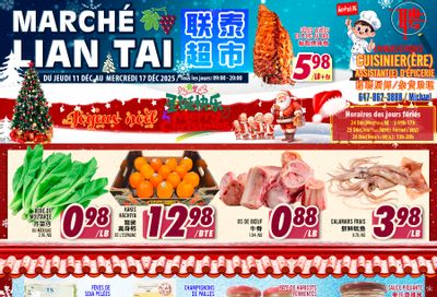 Marche Lian Tai Flyer December 11 to 17