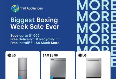 Trail Appliances (BC) Flyer December 11 to 17