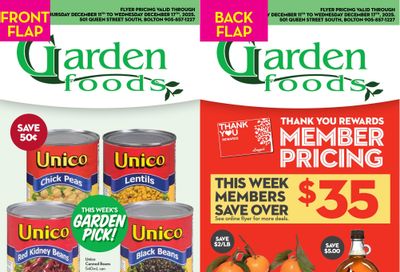 Garden Foods Flyer December 11 to 17