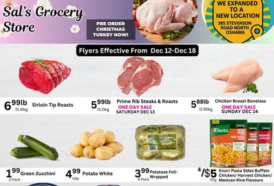 Sal's Grocery Flyer December 12 to 18
