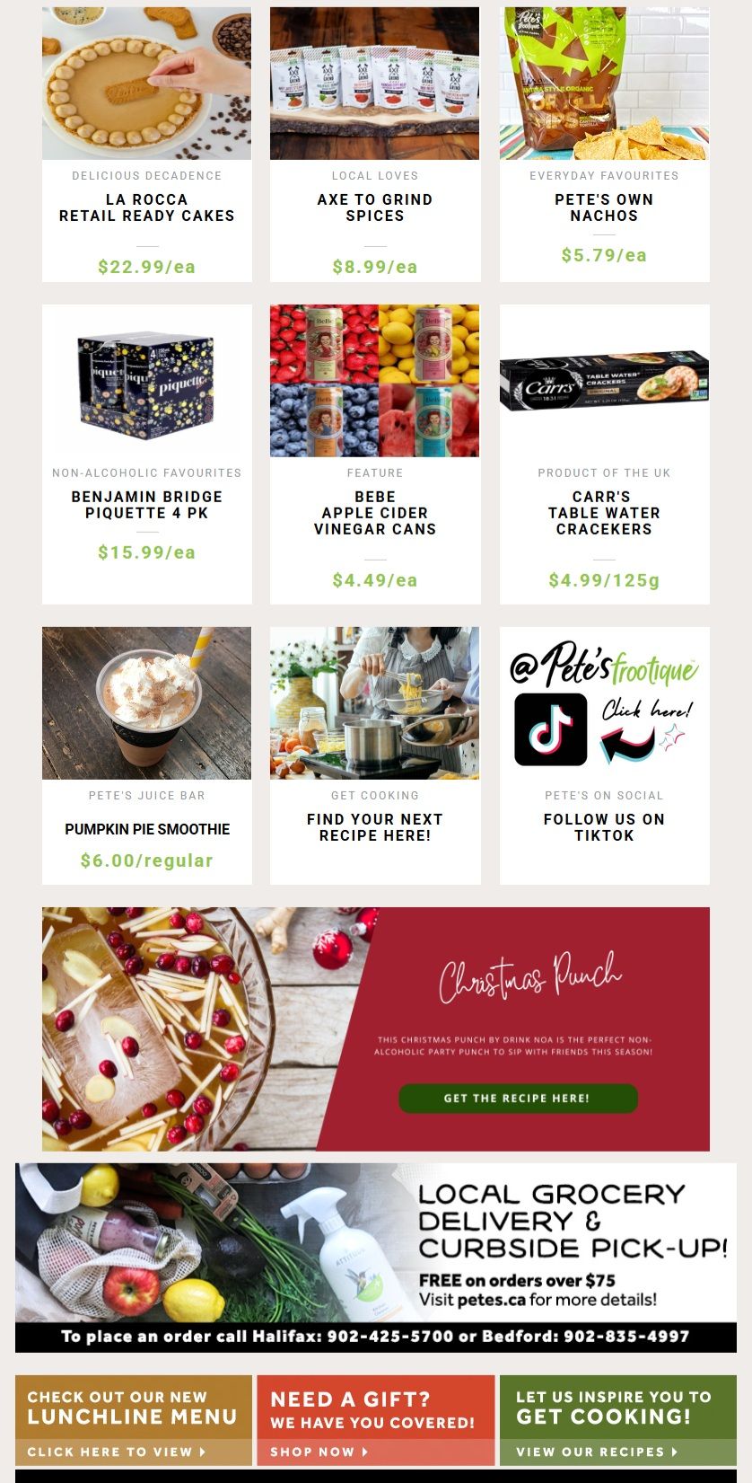 Pete's Fine Foods Flyer December 11 to 17