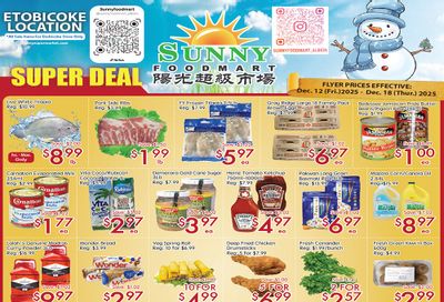 Sunny Foodmart (Etobicoke) Flyer December 12 to 18
