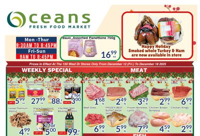 Oceans Fresh Food Market (Brampton) Flyer December 12 to 18