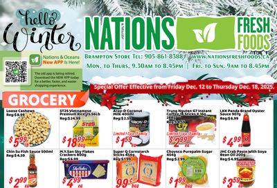 Nations Fresh Foods (Brampton) Flyer December 12 to 18
