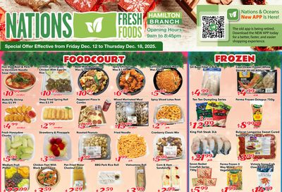 Nations Fresh Foods (Hamilton) Flyer December 12 to 18