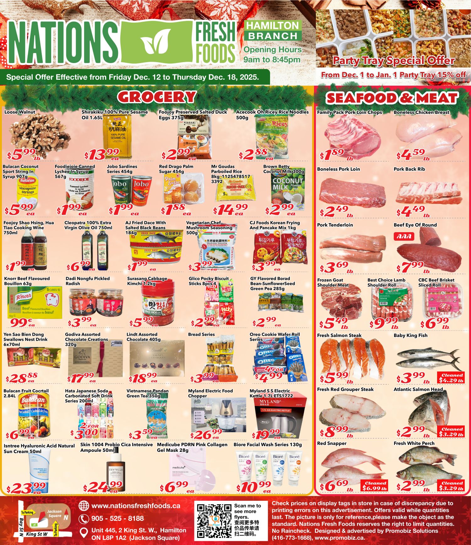 Nations Fresh Foods (Hamilton) Flyer December 12 to 18