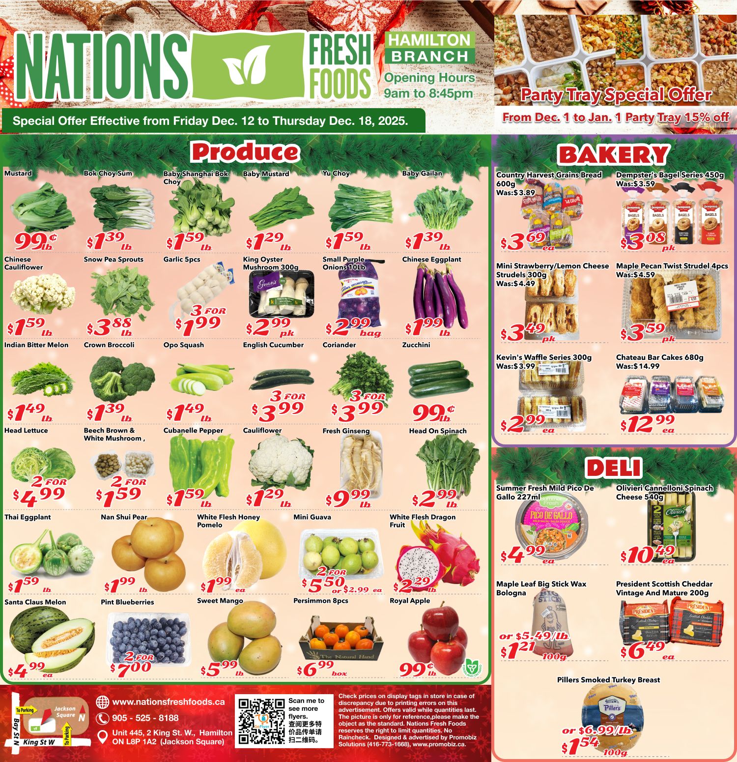 Nations Fresh Foods (Hamilton) Flyer December 12 to 18