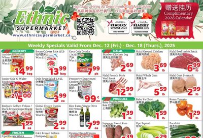 Ethnic Supermarket (Milton) Flyer December 12 to 18
