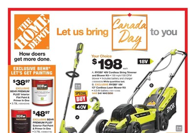 Home Depot (ON) Flyer June 25 to July 1