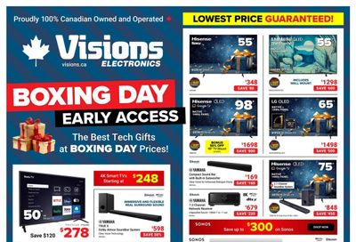 Visions Electronics Flyer December 12 to 18