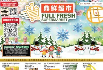 Full Fresh Supermarket Flyer December 12 to 18