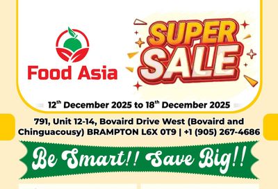 FoodAsia Flyer December 12 to 18