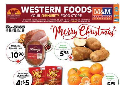 Western Foods Flyer December 12 to 25