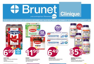 Brunet Clinique Flyer December 18 to 31