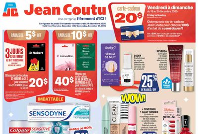 Jean Coutu Flyer December 18 to 24
