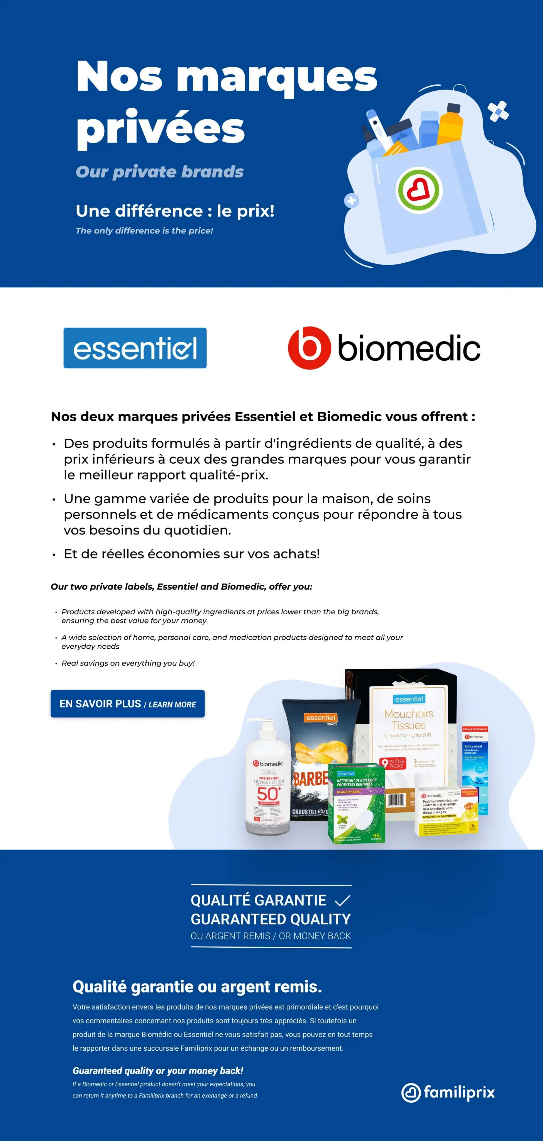 Familiprix Clinique Flyer December 18 to 24