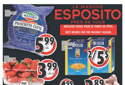 Esposito Flyer December 18 to 24