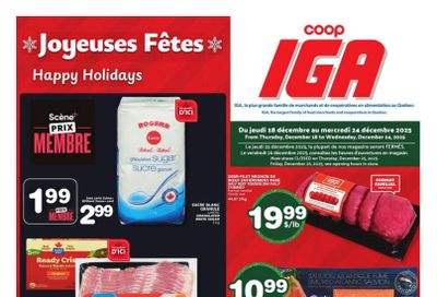 Coop IGA (QC) Flyer December 18 to 24